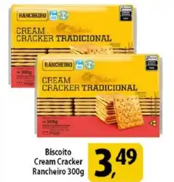 Coelho Diniz Biscoito Cream Cracker Rancheiro oferta