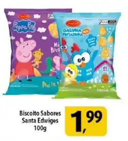 Coelho Diniz Biscoito Sabores Santa Edwiges oferta
