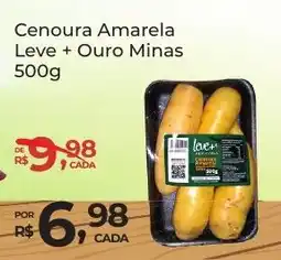 Super Luna Cenoura Amarela Leve + Ouro Minas oferta
