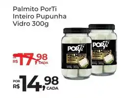 Super Luna Palmito PorTi Inteiro Pupunha Vidro oferta