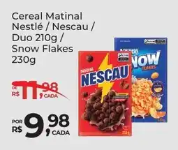 Super Luna Cereal Matinal Nestlé / Nescau/ Duo/ Snow Flakes oferta