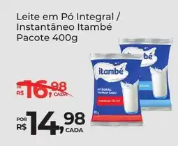 Super Luna Leite em Pó Integral / Instantâneo Itambé Pacote oferta