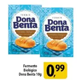 Coelho Diniz Fermento Biológico Dona Benta oferta