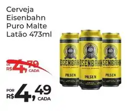 Super Luna Cerveja Eisenbahn Puro Malte Latão oferta