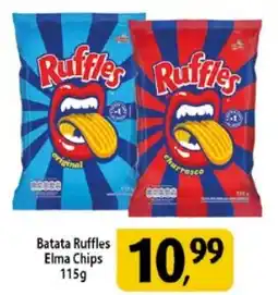 Coelho Diniz Batata Ruffles Elma Chips oferta