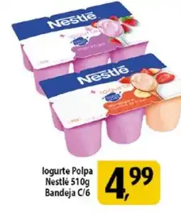Coelho Diniz logurte Polpa Nestlé Bandeja oferta