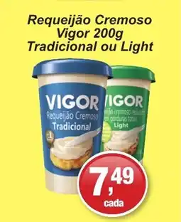 Supermercados Rod e Raf Requeijão Cremoso Vigor oferta