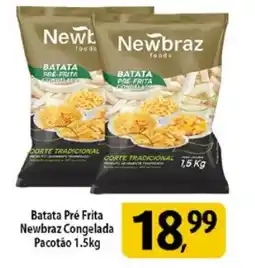 Coelho Diniz Batata Pré Frita Newbraz Congelada Pacotão oferta