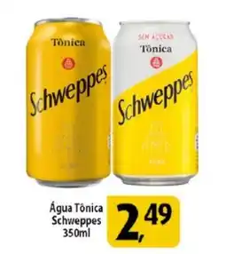 Coelho Diniz Água Tônica Schweppes oferta