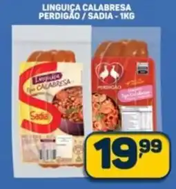 Dom Atacadista Linguiça calabresa perdigao/sadia oferta