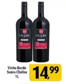 Coelho Diniz Vinho Bordo Suave Chalise oferta