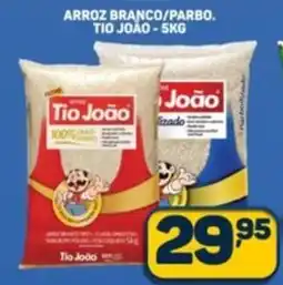 Dom Atacadista Arroz branco/parbo. tio joão oferta
