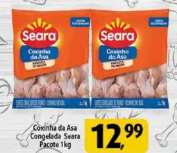 Coelho Diniz Coxinha da Asa Congelada Seara Pacote oferta