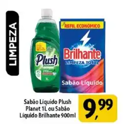 Coelho Diniz Sabão Líquido Plush Planet ou Sabão Líquido Brilhante oferta