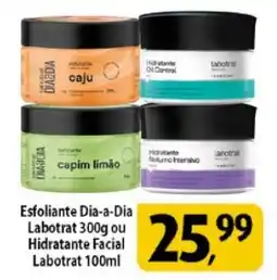 Coelho Diniz Esfoliante Dia-a-Dia Labotrat ou Hidratante Facial Labotrat oferta