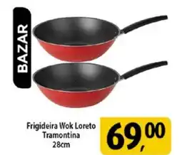 Coelho Diniz Frigideira Wok Loreto Tramontina oferta