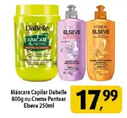Coelho Diniz Máscara Capilar Dabelle ou Creme Pentear Elseve oferta