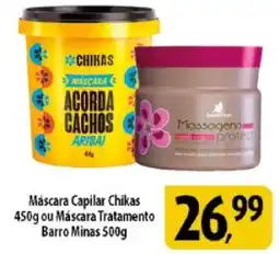 Coelho Diniz Máscara Capilar Chikas ou Máscara Tratamento Barro Minas oferta