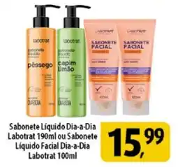Coelho Diniz Sabonete Líquido Dia-a-Dia Labotrat ou Sabonete Líquido Facial Dia-a-Dia Labotrat oferta