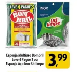 Coelho Diniz Esponja Multiuso Bombril oferta