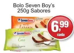 Supermercados Rod e Raf Bolo Seven Boy's Sabores oferta