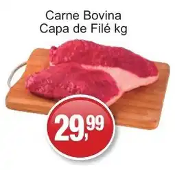 Supermercados Rod e Raf Carne Bovina Capa de Filé oferta