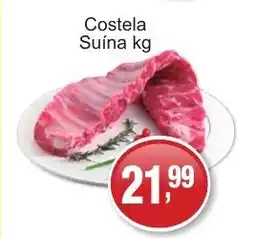 Supermercados Rod e Raf Costela Suína oferta