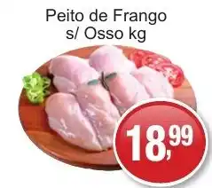 Supermercados Rod e Raf Peito de Frango s/ Osso oferta