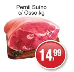 Supermercados Rod e Raf Pernil Suíno c/ Osso oferta