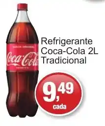 Supermercados Rod e Raf Refrigerante Coca-Cola Tradicional oferta