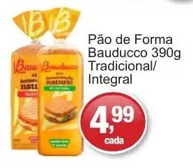 Supermercados Rod e Raf Pão de Forma Bauducco Tradicional oferta
