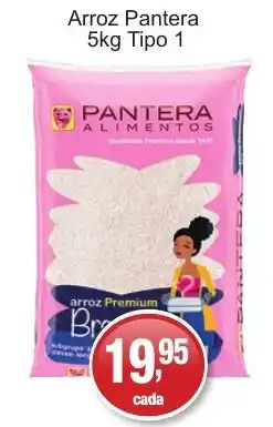 Supermercados Rod e Raf Arroz Pantera Tipo 1 oferta