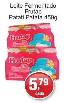 Supermercados Rod e Raf Leite Fermentado Frutap Patati Patata oferta