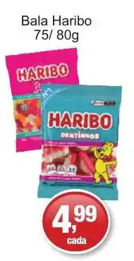 Supermercados Rod e Raf Bala Haribo oferta