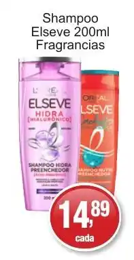 Supermercados Rod e Raf Shampoo Elseve Fragrancias oferta