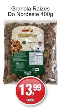 Supermercados Rod e Raf Granola Raizes Do Nordeste oferta