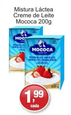 Supermercados Rod e Raf Mistura Láctea Creme de Leite Mococa oferta