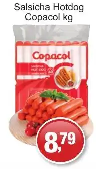 Supermercados Rod e Raf Salsicha Hotdog Copacol oferta