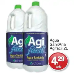 Supermercados Rod e Raf Água Sanitária Agifacil oferta