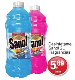 Supermercados Rod e Raf Desinfetante Sanol anol Fragrancias oferta