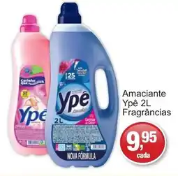 Supermercados Rod e Raf Amaciante Ypê Fragrâncias oferta