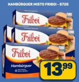 Dom Atacadista Hamburguer misto friboi oferta