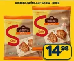 Dom Atacadista Bisteca suína lqf sadia oferta