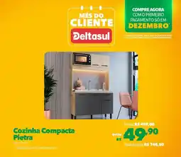 Deltasul Cozinha Compacta Pietra oferta