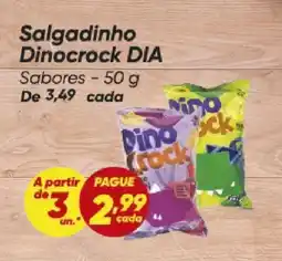 Dia Salgadinho Dinocrock DIA Sabores oferta