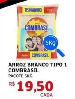 Assaí Atacadista Arroz branco tipo 1 combrasil oferta