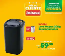 Deltasul wanke Lava Roupas Semiautomática oferta