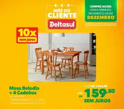 Deltasul Mesa Belodia +4 Cadeiras oferta