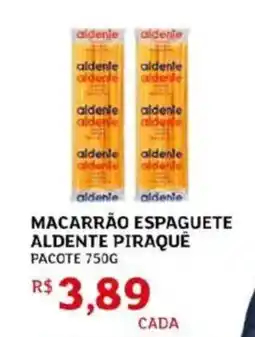 Assaí Atacadista Macarrão espaguete aldente piraquê oferta