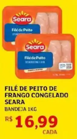 Assaí Atacadista Filé de peito de frango congelado seara oferta